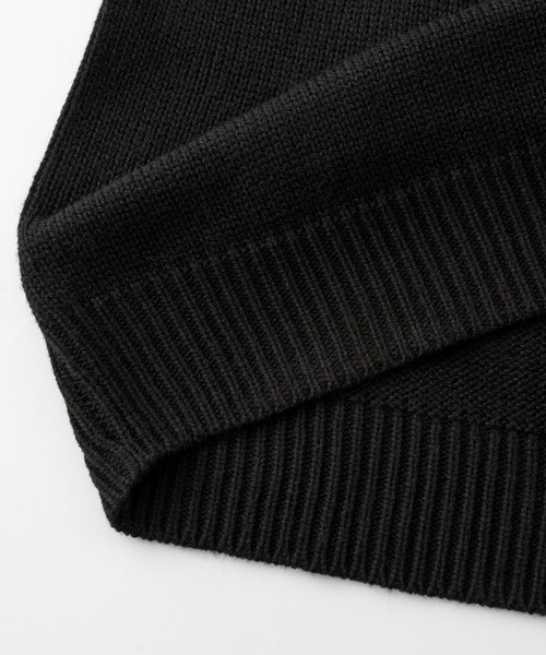 Anchor Smith（アンカー スミス）の「オーバーサイズウォッシャブル5ゲージクルーネックニット（ニット/セーター・メンズ・グレイッシュブルー/ピンク/アイボリー/ライトグレー/ブラウン/チャコール/グリーン系/ブラック/グレー/ダークブラウン・M/L）」の22枚目の写真