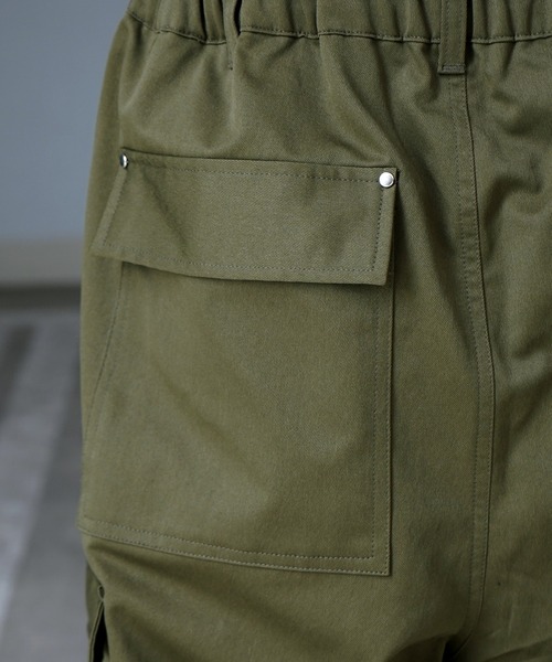 新品未使用タグ付きconfirm（コンファーム）ワイドカーゴパンツSブラック Confirm カーゴパンツ 25SS 「新色追加」セットアップ対応