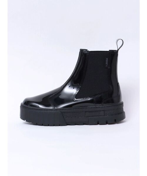 PUMA（プーマ）の「【PUMA】メイズ チェルシー ジェリー ウィメンズ（ブーツ・レディース・ブラック/ベージュ・22.5/23.5/24.5）」の3枚目の写真