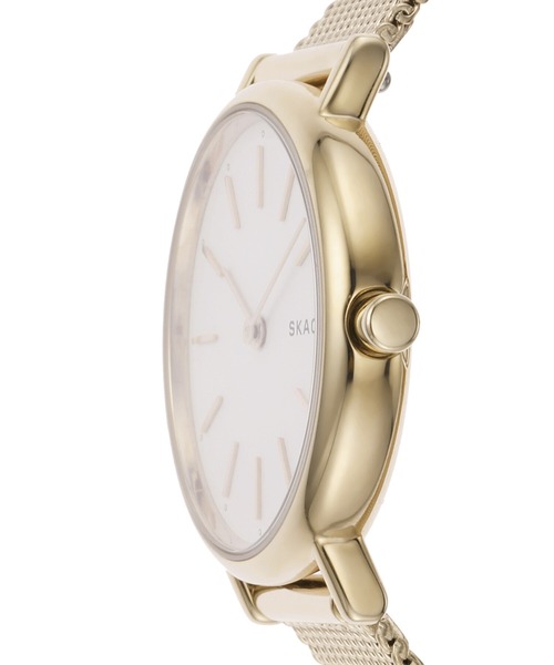 SKAGEN(スカーゲン)の「スカーゲン 腕時計 レディース アナログ ステンレス SKW2693(アナログ腕時計・レディース・ゴールド・FREE)」の4枚目の写真