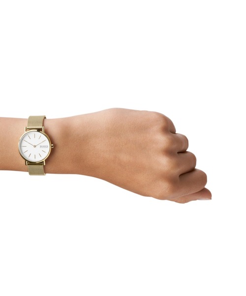 SKAGEN(スカーゲン)の「スカーゲン 腕時計 レディース アナログ ステンレス SKW2693(アナログ腕時計・レディース・ゴールド・FREE)」の6枚目の写真