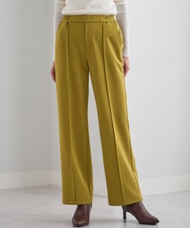 BELLUNA PLUS | 防風ストレッチ素材ワイドパンツ股下65cm(その他パンツ)