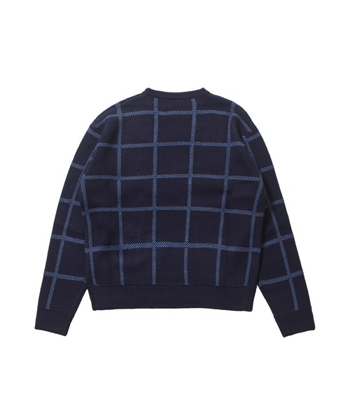 FCMM(エフシーエムエム)の「【日本限定アイテム】CHECK KNIT SWEATER/チェックニットセーター(ニット/セーター・メンズ・ブラック/アイボリー/ネイビー・MEDIUM/LARGE)」の14枚目の写真
