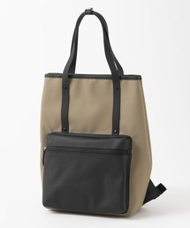 SIMON CARTER（サイモンカーター）の「SIMON CARTER サイモンカーター PUレザー トートリュック 2way RUCK Middle（バックパック/リュック）」