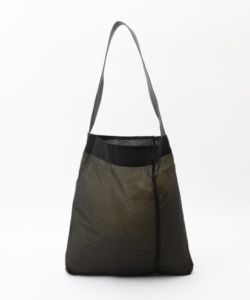 &Bridge(アンドブリッジ)の「Earth Made ワンハンドルメッシュ地ショルダー(ショルダーバッグ・レディース・ブラック・99)」の1枚目の写真