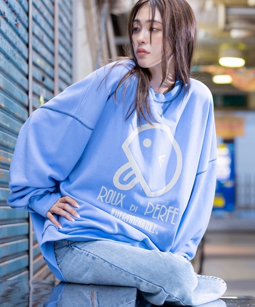 セール】[ROUXDI PERFE ルゥディパフィー]フロントベーマークプリント