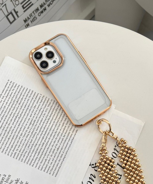 Me%（ミィパーセント）の「【iPhone15PRO対応】メタルフレームiPhoneケース（スマホケース/カバー・レディース・グレー/ブラック/イエロー・FREE）」の9枚目の写真