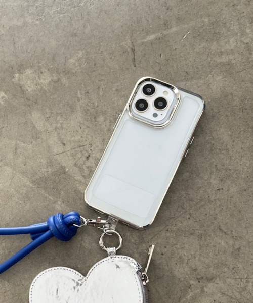 Me%（ミィパーセント）の「【iPhone15PRO対応】メタルフレームiPhoneケース（スマホケース/カバー・レディース・グレー/ブラック/イエロー・FREE）」の14枚目の写真