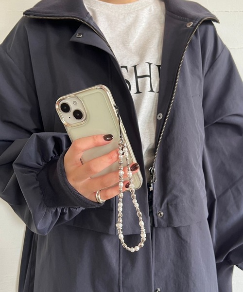 Me%（ミィパーセント）の「【iPhone15PRO対応】メタルフレームiPhoneケース（スマホケース/カバー・レディース・グレー/ブラック/イエロー・FREE）」の17枚目の写真