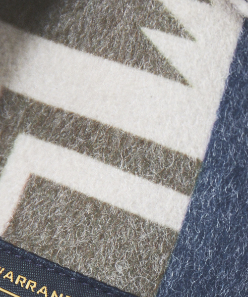 TAION(タイオン)の「WEB限定【PENDLETON×TAION / ペンドルトン×タイオン】REVERSIBLE DOWN リバーシブルネックウォーマーPDT-TON-223005(ネックウォーマー/スヌード・メンズ・ブラック/ベージュ/ネイビー/オフホワイト/カーキ・フリー)」の9枚目の写真
