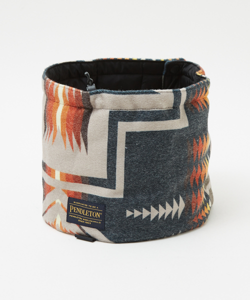 TAION(タイオン)の「WEB限定【PENDLETON×TAION / ペンドルトン×タイオン】REVERSIBLE DOWN リバーシブルネックウォーマーPDT-TON-223005(ネックウォーマー/スヌード・メンズ・ブラック/ベージュ/ネイビー/オフホワイト/カーキ・フリー)」の16枚目の写真