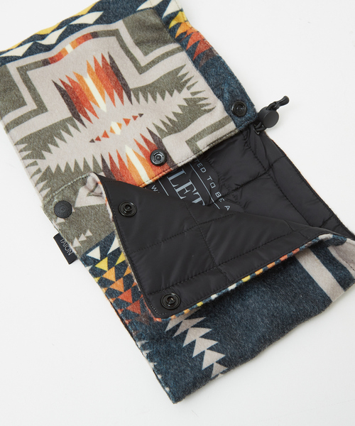 TAION(タイオン)の「WEB限定【PENDLETON×TAION / ペンドルトン×タイオン】REVERSIBLE DOWN リバーシブルネックウォーマーPDT-TON-223005(ネックウォーマー/スヌード・メンズ・ブラック/ベージュ/ネイビー/オフホワイト/カーキ・フリー)」の20枚目の写真