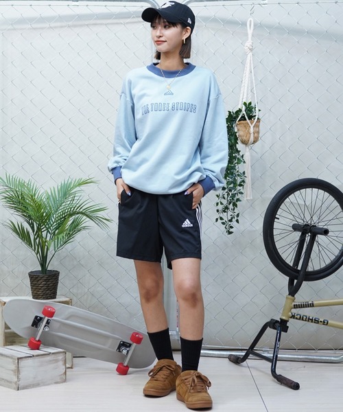 adidas（アディダス）の「adidas/アディダス ショーツ 3ST 3ストライプス ブランドロゴ ユニセックス ECQ58（その他パンツ・メンズ・ブラック/ネイビー・XL/L/M/S）」の17枚目の写真