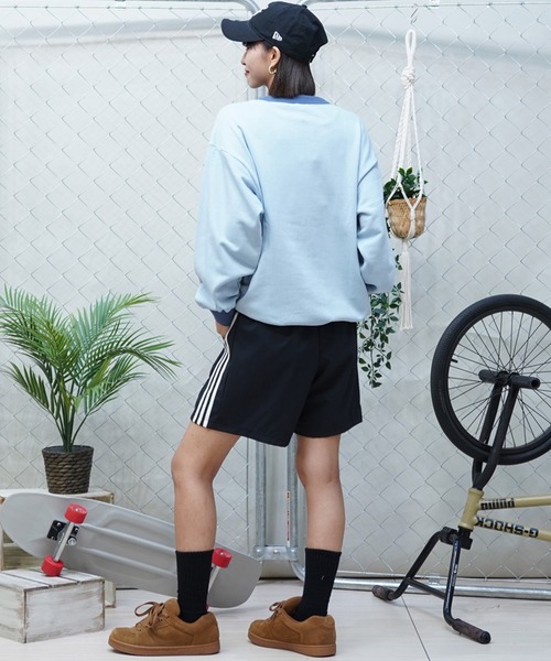 adidas（アディダス）の「adidas/アディダス ショーツ 3ST 3ストライプス ブランドロゴ ユニセックス ECQ58（その他パンツ・メンズ・ブラック/ネイビー・XL/L/M/S）」の19枚目の写真