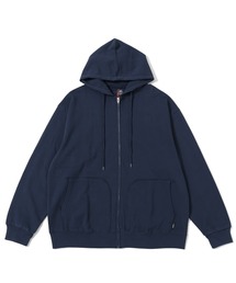 ミニ裏毛ZIPパーカー