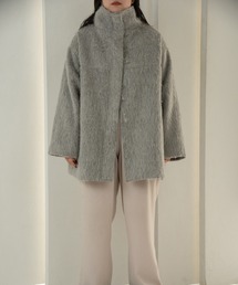 lawgy（ラウジー）の「2way neck front double point coat / 2way