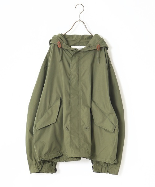 THE SHINZONE（ザ　シンゾーン）の「[THE SHINZONE/ザ シンゾーン] パークパーカー ミリタリーフードジャケット（ミリタリージャケット・レディース・カーキ・F）」の19枚目の写真
