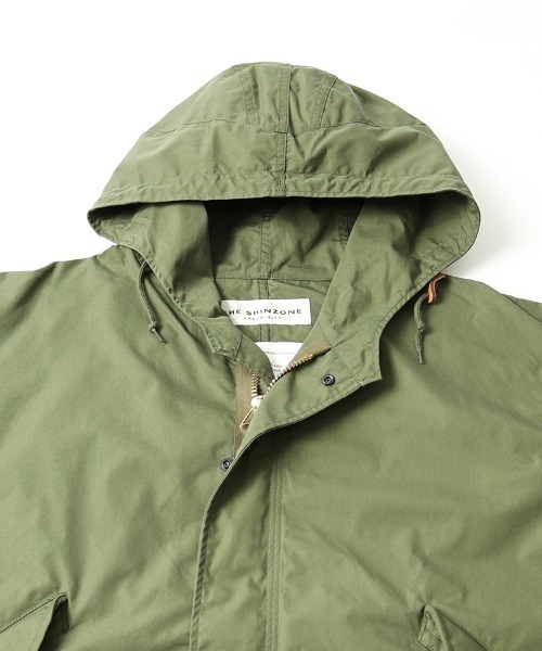 THE SHINZONE（ザ　シンゾーン）の「[THE SHINZONE/ザ シンゾーン] パークパーカー ミリタリーフードジャケット（ミリタリージャケット・レディース・カーキ・F）」の21枚目の写真