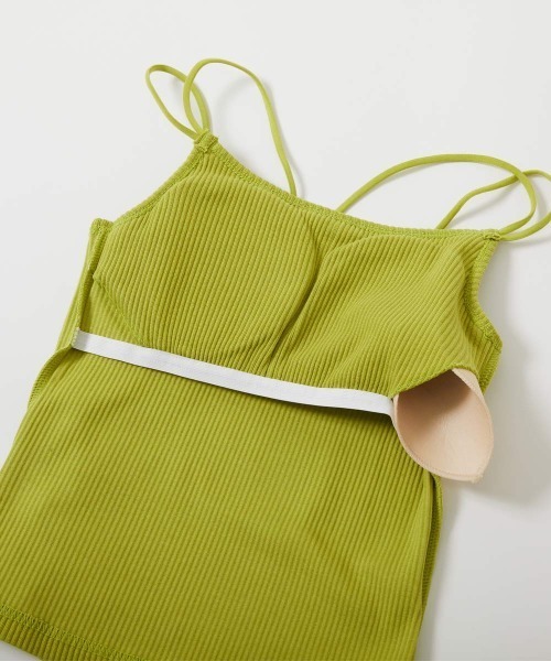 devirock（デビロック）の「リブキャミソール(140cm以上カップ付き)（キャミソール・キッズ・ブラック/オフホワイト/グリーン系6/パープル系7・110cm/100cm/120cm/130cm/140cm/150cm/160cm）」の16枚目の写真