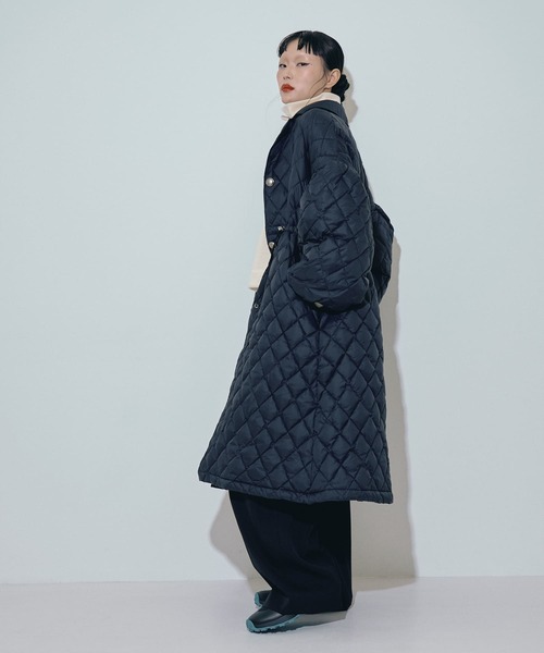 別注』KWD×ザ グッドランド マーケット GREEN DOWN QUILTING JACKET