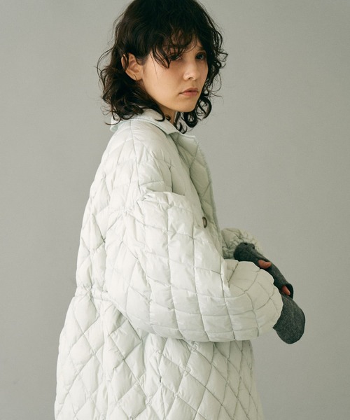 別注』KWD×ザ グッドランド マーケット GREEN DOWN QUILTING JACKET
