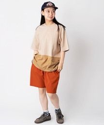 Comfyナイロン天竺切り替えTee