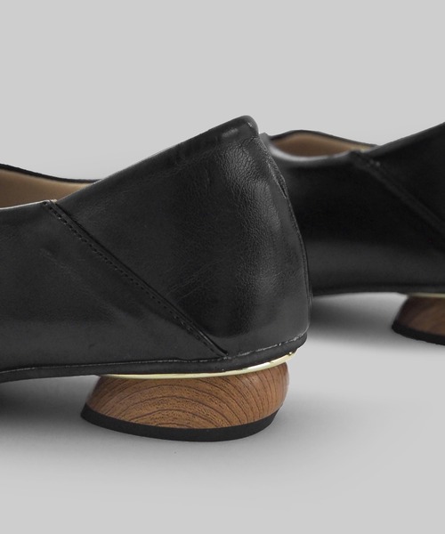 minia（ミニア）の「ウッドヒールメタリックバブーシュ（パンプス・レディース・ブラック/シルバー/ゴールド/ブロンズ・LL/S/M/L）」の15枚目の写真