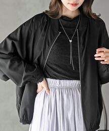 オーバーサイズＺＩＰブルゾン