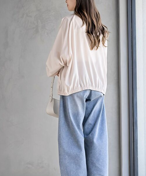 rps(アールピーエス)の「オーバーサイズZIPブルゾン(ブルゾン・レディース・グレー/ブラック/アイボリー/チャコールグレー・フリー)」の7枚目の写真