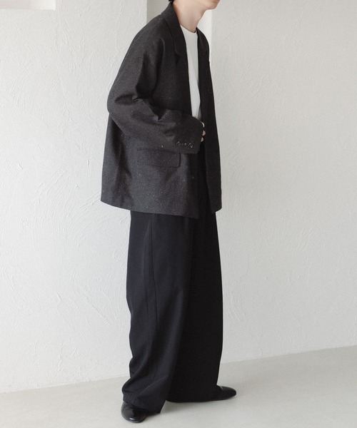 セール】カラーネップテーラードジャケット（テーラードジャケット