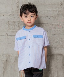 バンドカラーシャツ