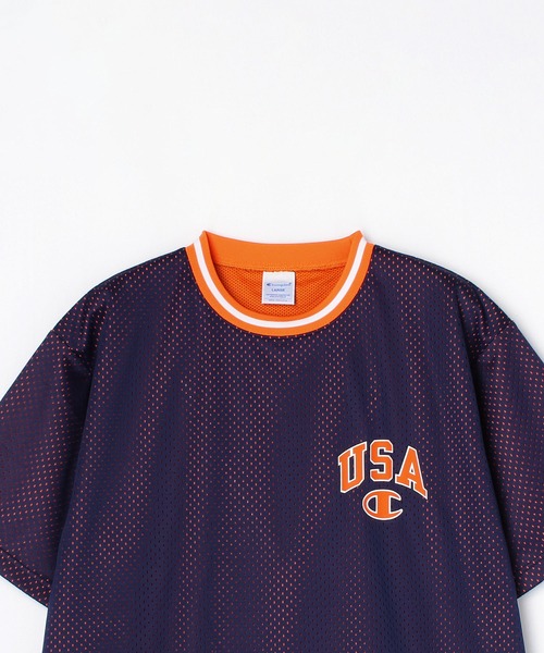 Champion(チャンピオン)の「【Champion】C3-Z301 SHORT SLEEVE T-SHIRT/Tシャツ/チャンピオン/アクションスタイル(Tシャツ/カットソー・メンズ・ブラック/ネイビー/レッド・L/M/XL)」の7枚目の写真