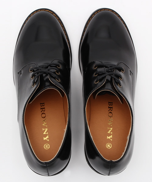 WEGO（ウィゴー）の「WEGO/レースアップヒールシューズ（パンプス・レディース・ブラウン/ワイン/ブラック/ネイビー・MEDIUM/SMALL/LARGE）」の12枚目の写真