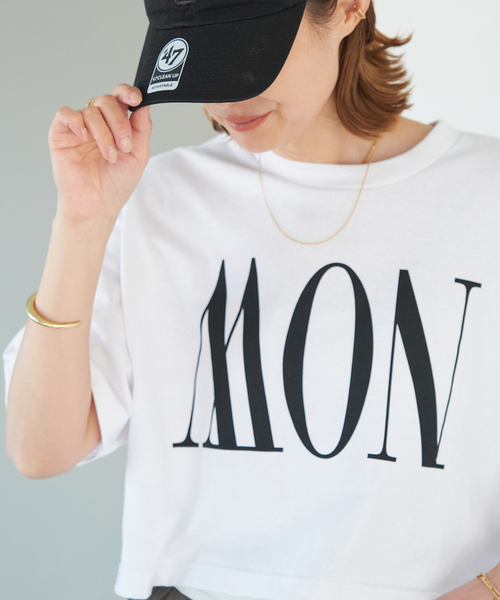 セール】BTN MON/NOW Tシャツ（Tシャツ/カットソー）｜Deuxieme