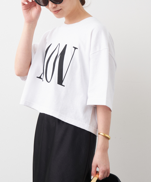 セール】BTN MON/NOW Tシャツ（Tシャツ/カットソー）｜Deuxieme