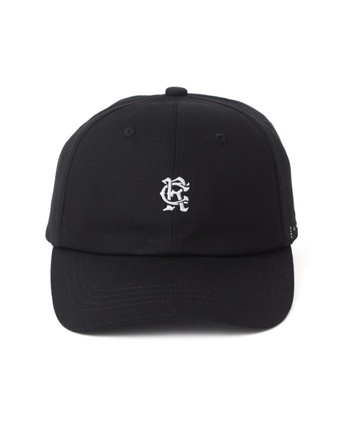 CRIMIE(クライミー)の「CR MONOGRAM EMBROIDERY DAD CAP / CRモノグラム 刺繍 6パネル キャップ(キャップ・メンズ・ブラック/ホワイト・ONE SIZE)」の3枚目の写真