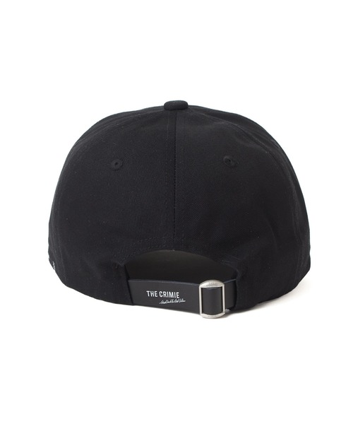 CRIMIE(クライミー)の「CR MONOGRAM EMBROIDERY DAD CAP / CRモノグラム 刺繍 6パネル キャップ(キャップ・メンズ・ブラック/ホワイト・ONE SIZE)」の5枚目の写真