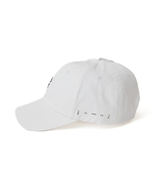 CRIMIE(クライミー)の「CR MONOGRAM EMBROIDERY DAD CAP / CRモノグラム 刺繍 6パネル キャップ(キャップ・メンズ・ブラック/ホワイト・ONE SIZE)」の7枚目の写真