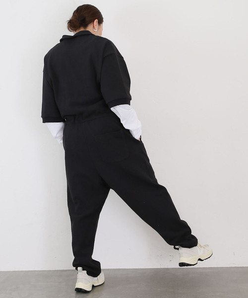 journal standard luxe　カノコオールインワン　ブラック　美品 JOURNAL STANDARD LUXE（ジャーナルスタンダード ラックス）の