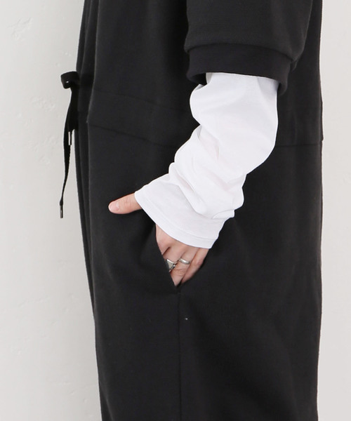 journal standard luxe　カノコオールインワン　ブラック　美品 JOURNAL STANDARD LUXE（ジャーナルスタンダード ラックス）の