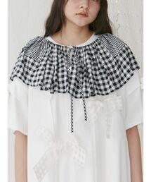 merry jenny | フリルフリルサッシュ(付け襟)