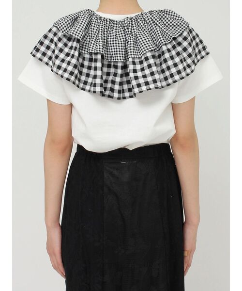 merry jenny（メリージェニー）の「フリルフリルサッシュ（付け襟・レディース・オフホワイト/ブラック/その他1・FREE）」の17枚目の写真