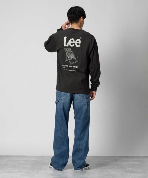 Lee（リー）の「【Lee】別注バックプリントロンT（Tシャツ/カットソー