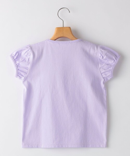 SHIPS(シップス)の「SHIPS KIDS:100~130cm / ガーリー 刺繍 ロゴ TEE(Tシャツ/カットソー・キッズ・オフホワイト/ダークラベンダー・100/110/120/130)」の20枚目の写真