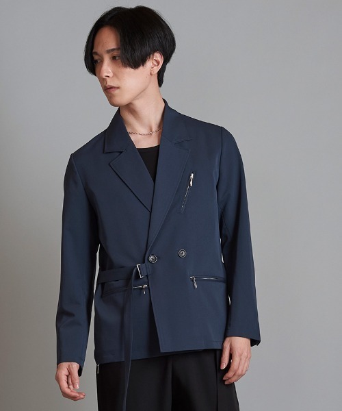 NO ID.（ノーアイディ）の「mj9827- ﾀｲﾛｯｹﾝZIP-JKT テーラード