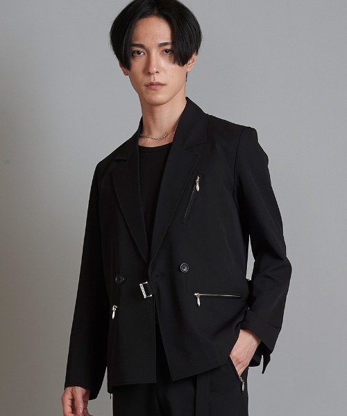 NO ID.（ノーアイディ）の「mj9827- ﾀｲﾛｯｹﾝZIP-JKT テーラード