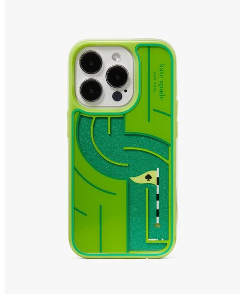 kate spade new york(ケイトスペード ニューヨーク)の「ティー タイム ゴルフ ボール アイフォン 15 PRO ケース(スマホケース/カバー・レディース・グリーン・ONESIZE)」の3枚目の写真