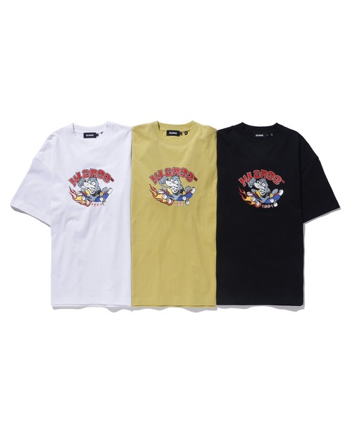 完売確実 XLARGE FIRE GRAB S/S TEE オリジナルグラフィック◎ 完売確実 XLARGE FIRE GRAB S/S TEE オリジナルグラフィック