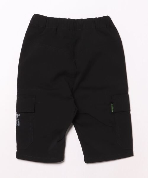 kladskap(クレードスコープ)の「車刺しゅう6分丈カーゴパンツ(カーゴパンツ・キッズ・ピンク/ブラック/カーキ・130cm/120cm/110cm/100cm/90cm)」の4枚目の写真