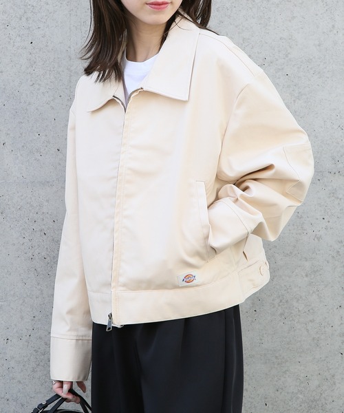 【セール】【Dickies】ルーズシルエット フルジップジャケット ブルゾン /3187-6310（ブルゾン）｜Dickies（ディッキーズ）